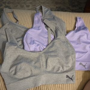 3 Ladies PUMA Sports Bras Like New